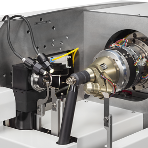 MD2-S X-ray Microdiffractometer - zoom on beam shapping devices, goniometer head and On-axis Video microscope