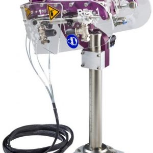 General view of the REX Rapid Nozzle Exchanger, aimed to work with the HC1 and HC-Lab in synchrotrons and home laboratories.